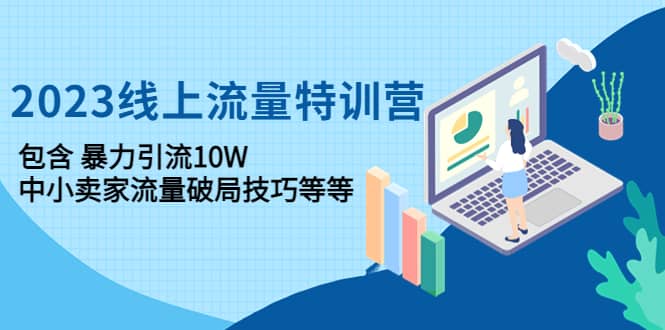 2023线上流量特训营：中小卖家流量破局技巧等等-启航创业网