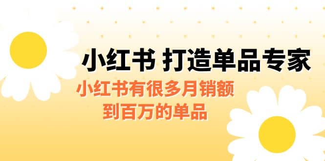 某公众号付费文章《小红书 打造单品专家》小红书有很多月销额到百万的单品-启航创业网