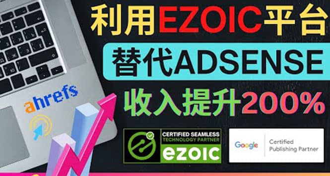 利用Ezoic优化网站广告：把自己的Adsense广告收入提升80%到200%-启航创业网