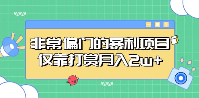 非常偏门的暴利项目-启航创业网