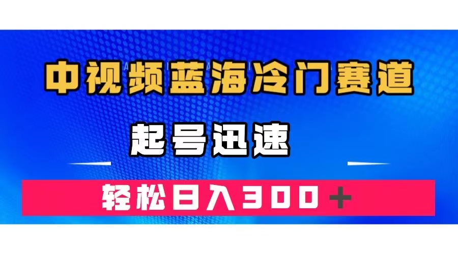 中视频蓝海冷门赛道，韩国视频奇闻解说，起号迅速，日入300＋-启航创业网